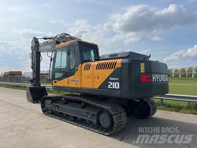 Hyundai R210 Vikšriniai ekskavatoriai
