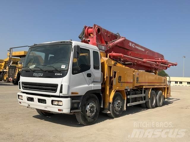 Isuzu CXH50T Betono siurbliai