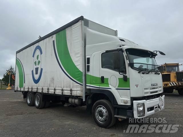 Isuzu FVR950M Priekabos su tentu