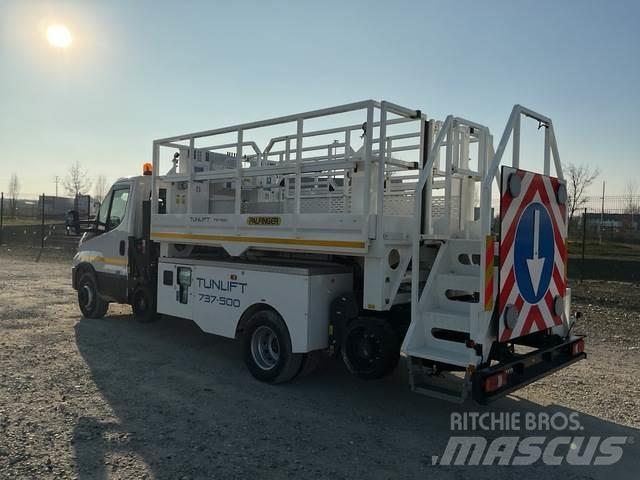 Iveco Daily Ant vilkikų montuojamos kėlimo platformos