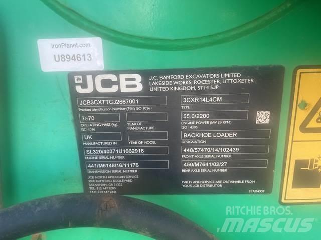 JCB 3CX Ekskavatoriniai krautuvai