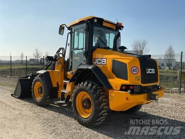 JCB 411 S5 HT Naudoti ratiniai krautuvai