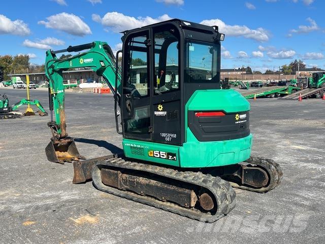 JCB 55Z-1 Vikšriniai ekskavatoriai