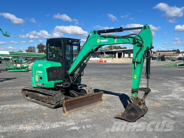 JCB 55Z-1 Vikšriniai ekskavatoriai