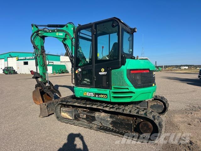 JCB 85Z Vikšriniai ekskavatoriai