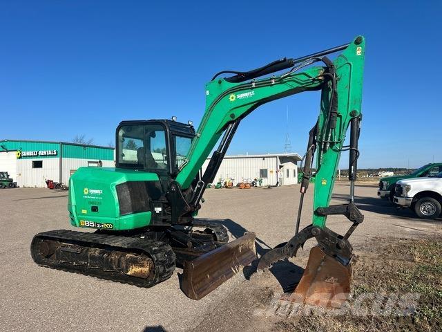 JCB 85Z Vikšriniai ekskavatoriai