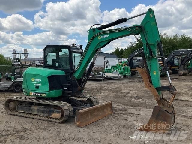 JCB 85Z-1 Vikšriniai ekskavatoriai