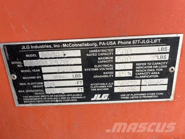 JLG 800 AJ Alkūniniai keltuvai