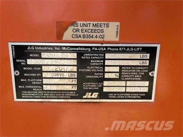 JLG 800S Teleskopiniai keltuvai
