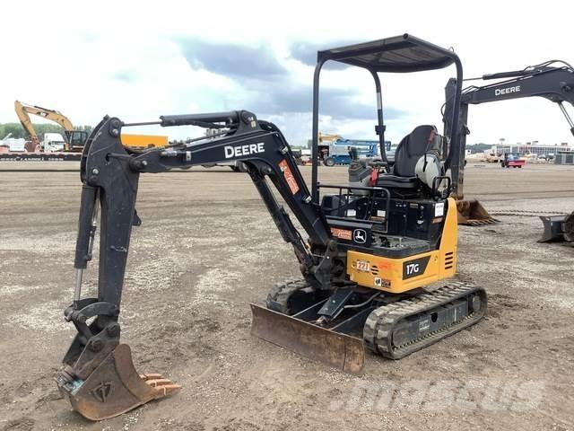 John Deere 17G Vikšriniai ekskavatoriai