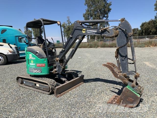 John Deere 26G Vikšriniai ekskavatoriai