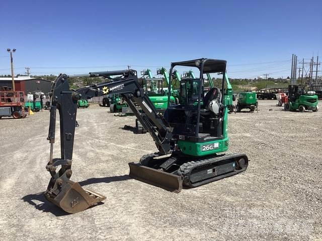 John Deere 26G Vikšriniai ekskavatoriai