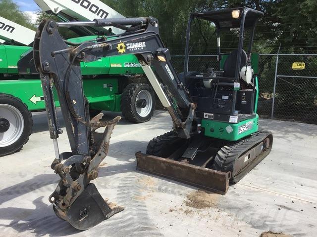 John Deere 26G Vikšriniai ekskavatoriai