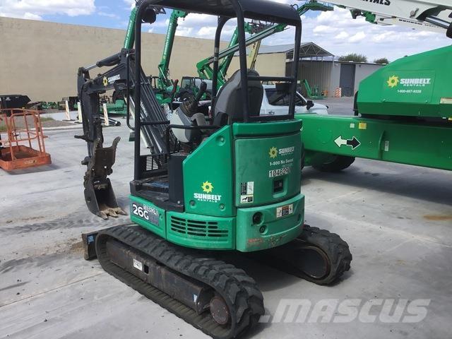 John Deere 26G Vikšriniai ekskavatoriai