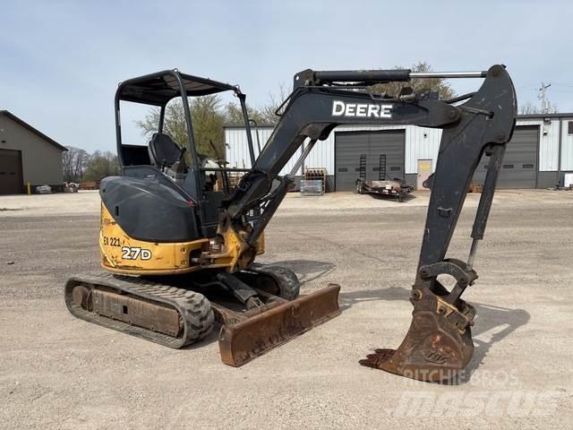John Deere 27D Vikšriniai ekskavatoriai