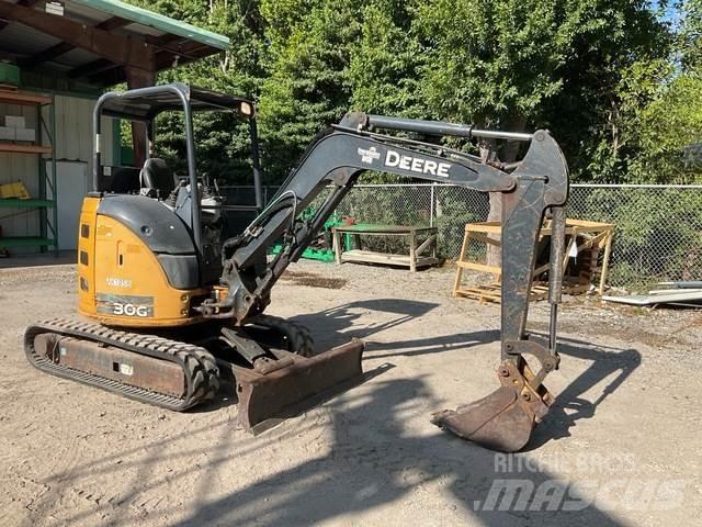John Deere 30G Vikšriniai ekskavatoriai