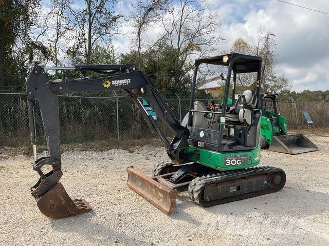 John Deere 30G Vikšriniai ekskavatoriai