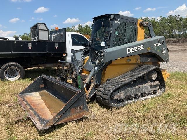 John Deere 333 Krautuvai su šoniniu pasukimu
