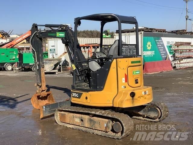 John Deere 35G Vikšriniai ekskavatoriai