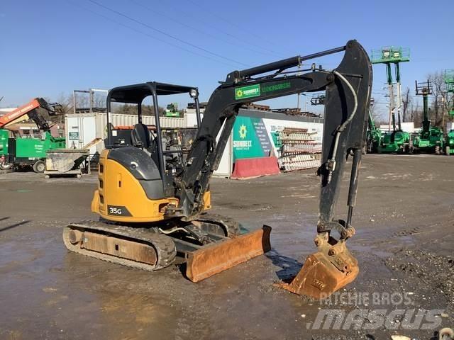 John Deere 35G Vikšriniai ekskavatoriai