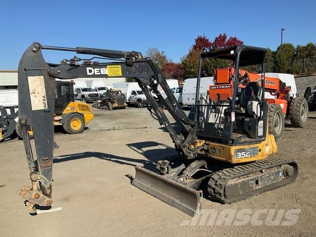 John Deere 35G Vikšriniai ekskavatoriai