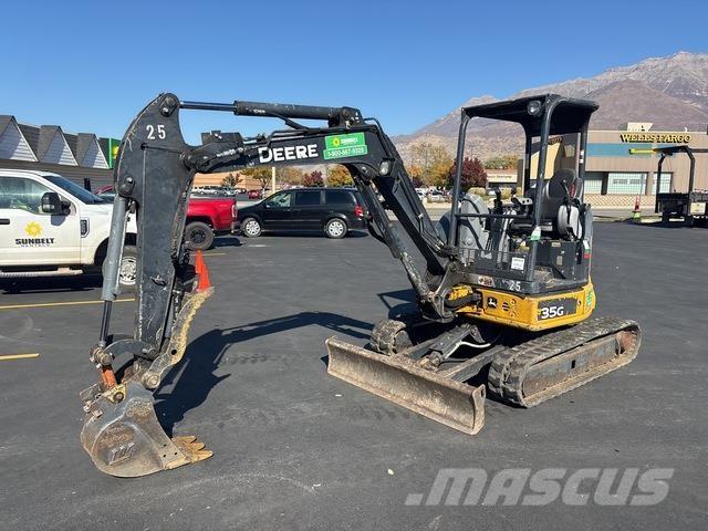 John Deere 35G Vikšriniai ekskavatoriai