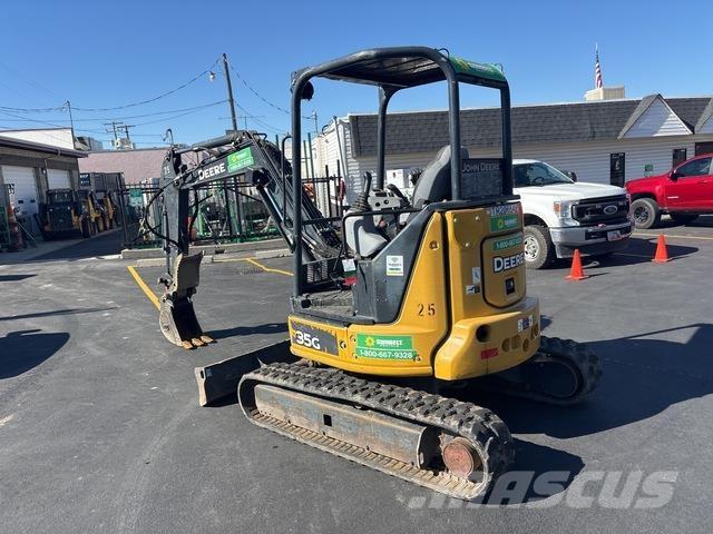 John Deere 35G Vikšriniai ekskavatoriai