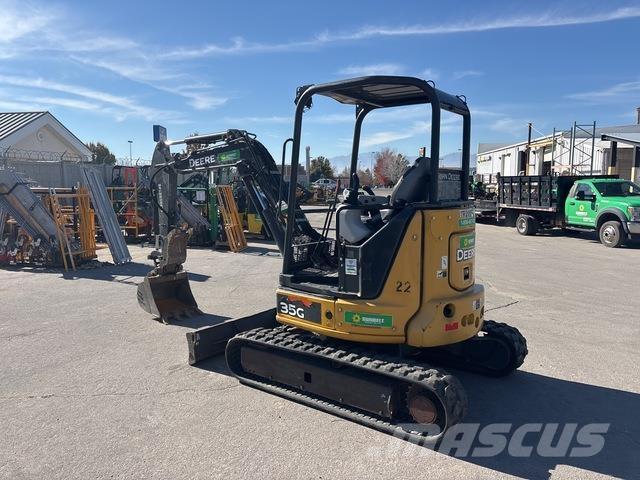 John Deere 35G Vikšriniai ekskavatoriai