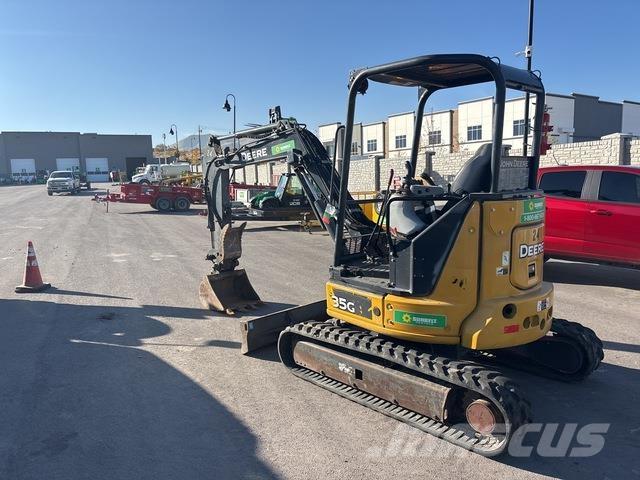 John Deere 35G Vikšriniai ekskavatoriai