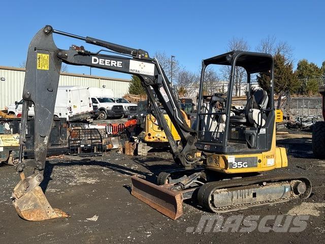 John Deere 35G Vikšriniai ekskavatoriai