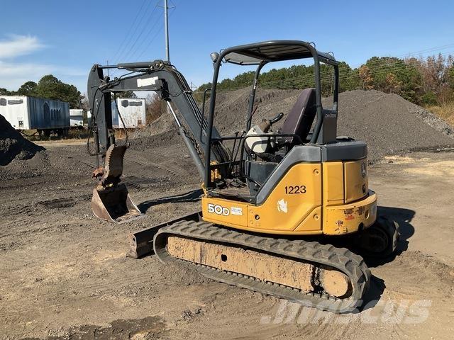 John Deere 50D Vikšriniai ekskavatoriai