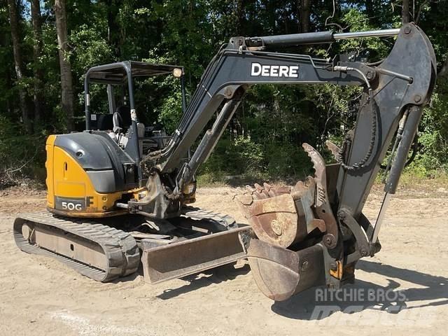John Deere 50G Vikšriniai ekskavatoriai