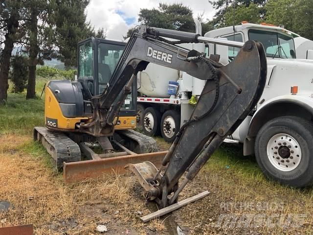 John Deere 50G Vikšriniai ekskavatoriai
