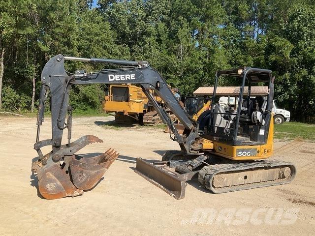 John Deere 50G Vikšriniai ekskavatoriai