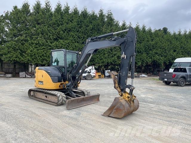 John Deere 60G Vikšriniai ekskavatoriai