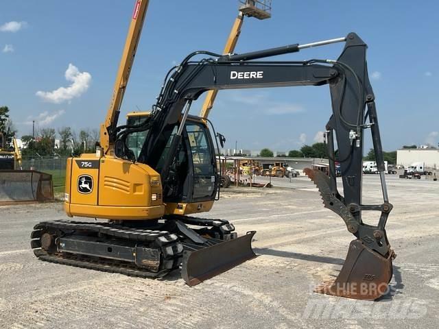John Deere 75G Vikšriniai ekskavatoriai