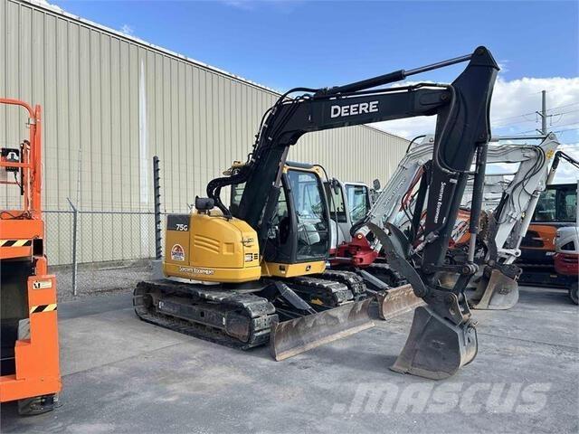 John Deere 75G Vikšriniai ekskavatoriai