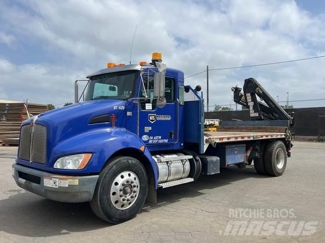 Kenworth T270 Platformos/ Pakrovimas iš šono