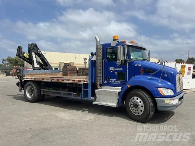 Kenworth T270 Platformos/ Pakrovimas iš šono