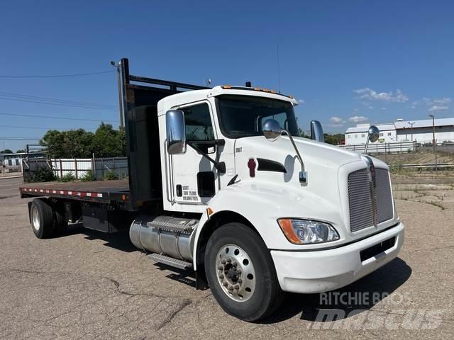 Kenworth T3 Platformos/ Pakrovimas iš šono