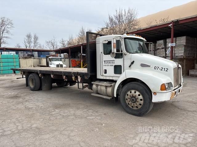 Kenworth T300 Platformos/ Pakrovimas iš šono