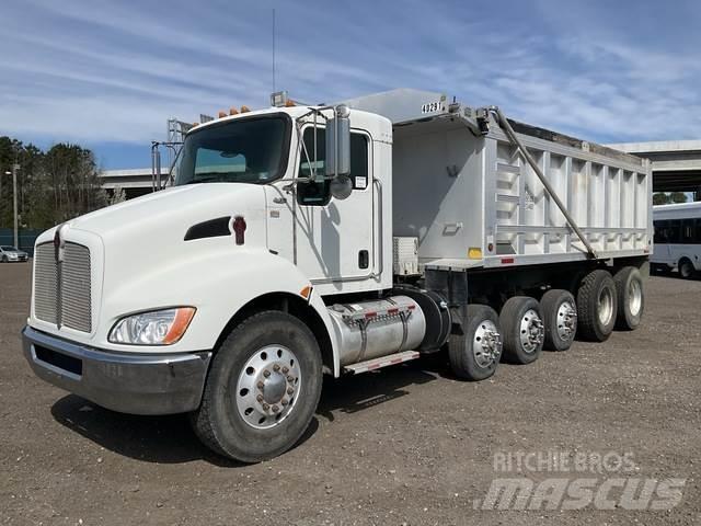 Kenworth T370 Savivarčių priekabų vilkikai