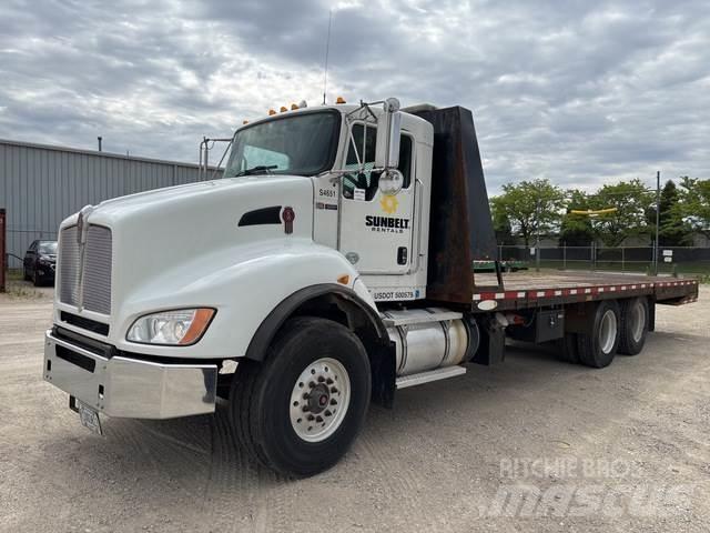 Kenworth T440 Platformos/ Pakrovimas iš šono