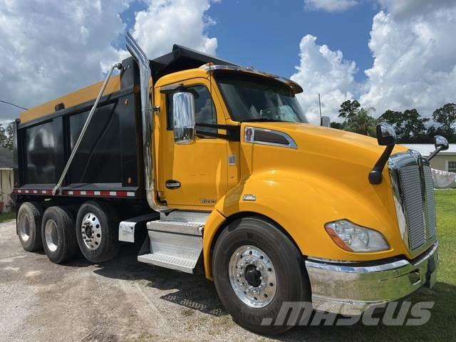Kenworth T680 Savivarčių priekabų vilkikai