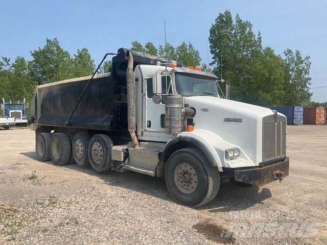 Kenworth T800 Savivarčių priekabų vilkikai