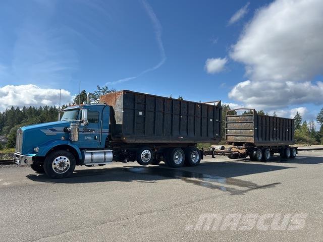 Kenworth T800 Sunkvežimiai su keliamuoju kabliu