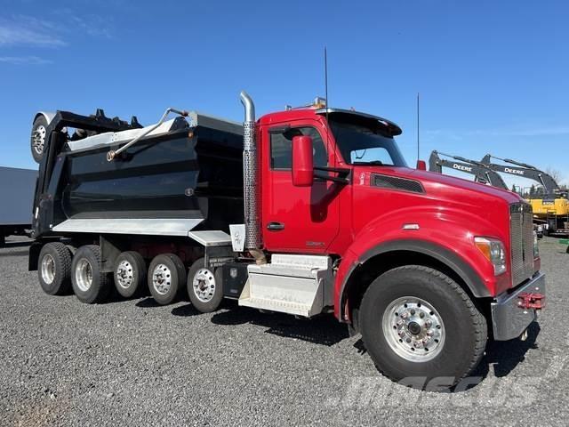 Kenworth T880 Savivarčių priekabų vilkikai