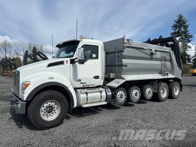Kenworth T880 Savivarčių priekabų vilkikai