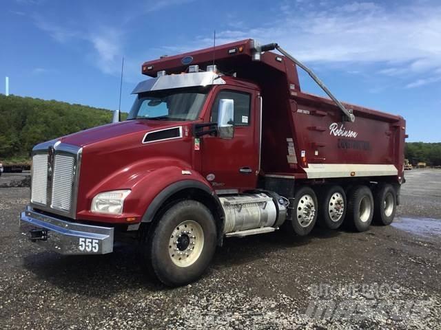 Kenworth T880 Savivarčių priekabų vilkikai