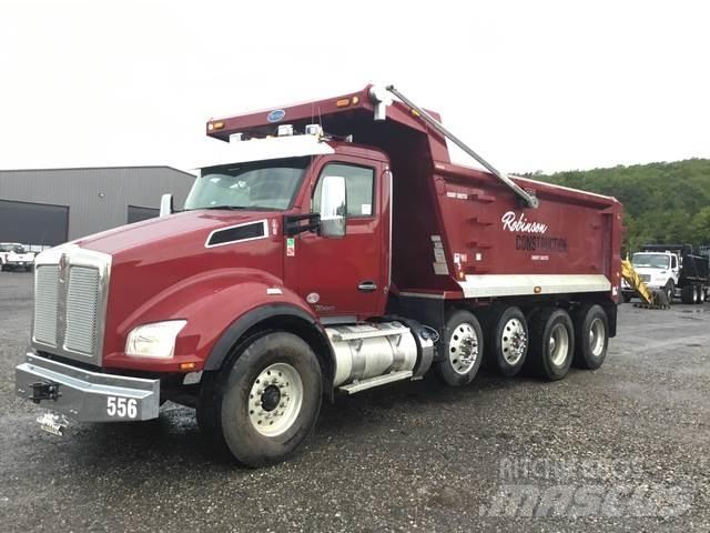Kenworth T880 Savivarčių priekabų vilkikai